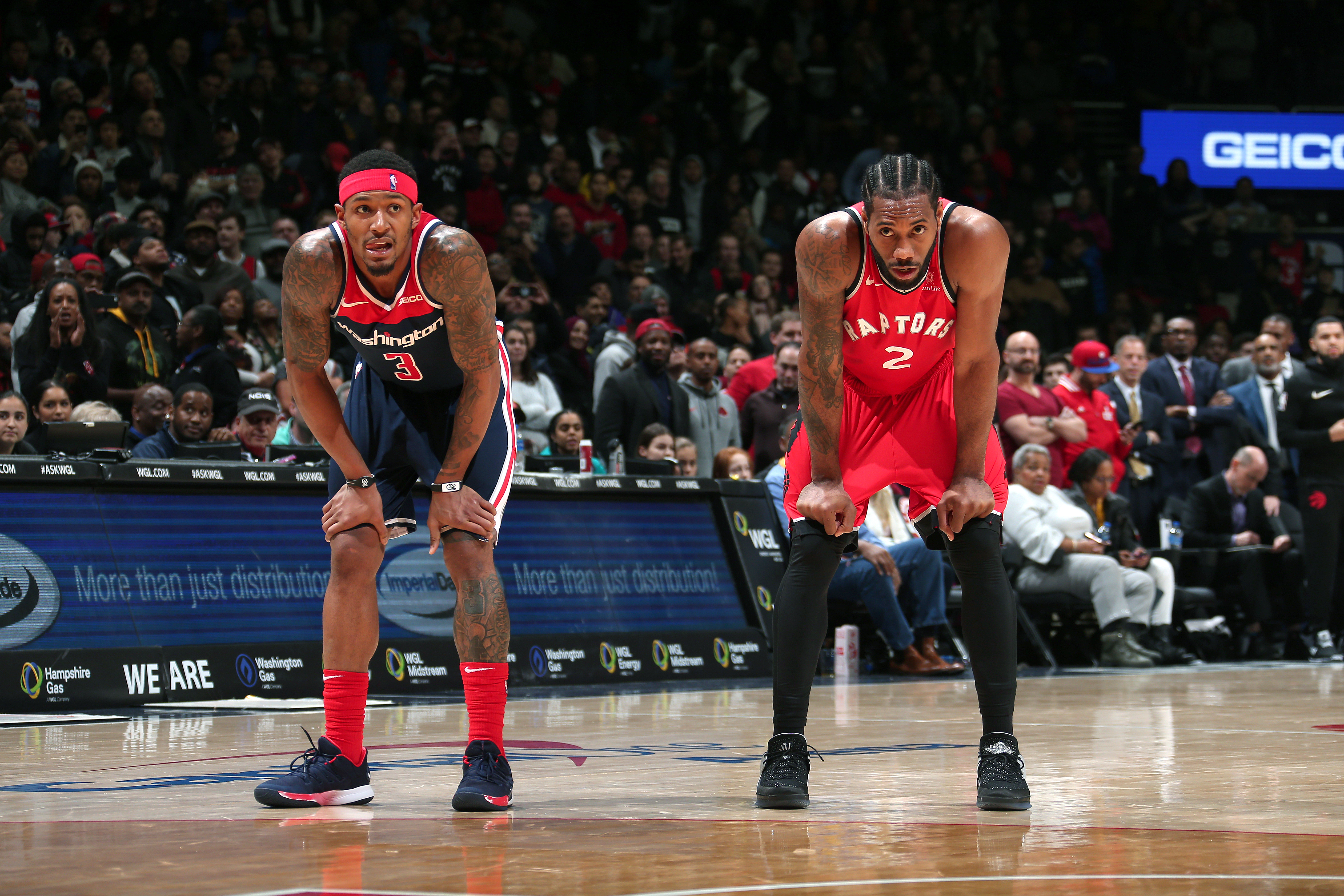 Bradley Beal and Kawhi Leonard