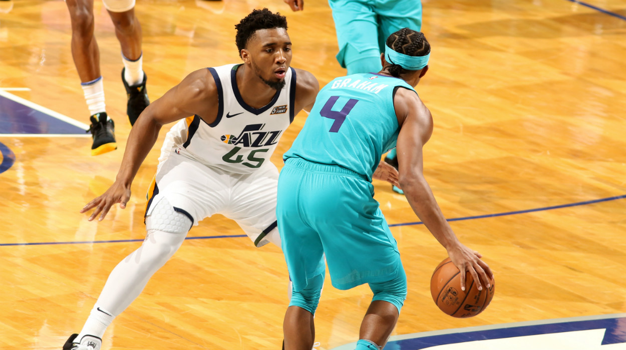 Donovan Mitchell Utah Jazz Devonte