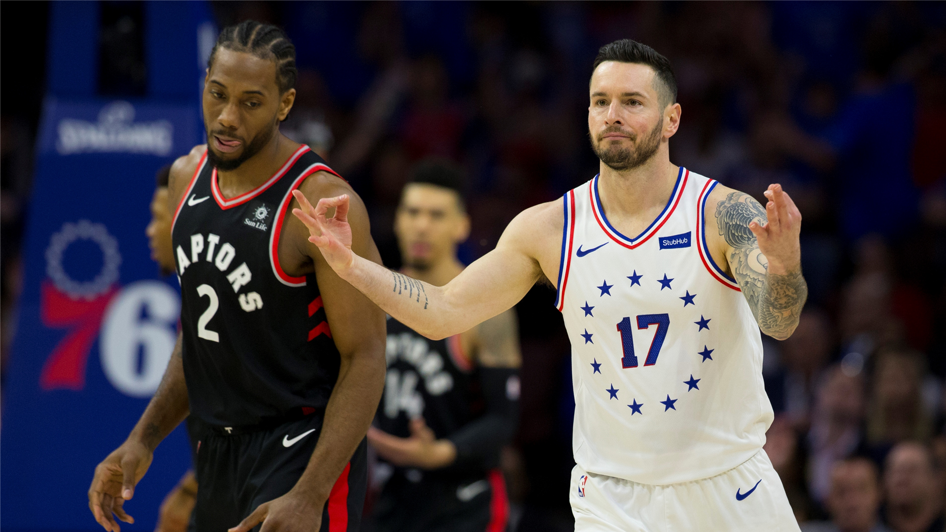 Kawhi Leonard and JJ Redick