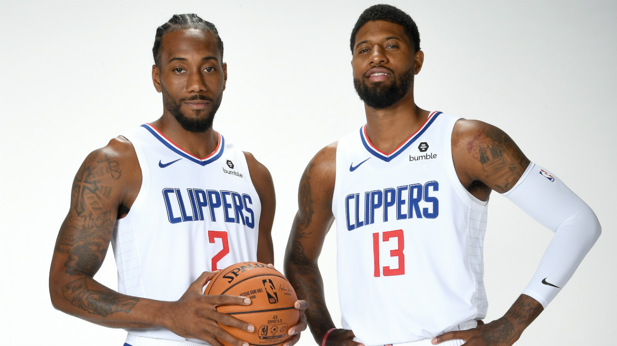 Kawhi Leonard Paul George LA Clippers