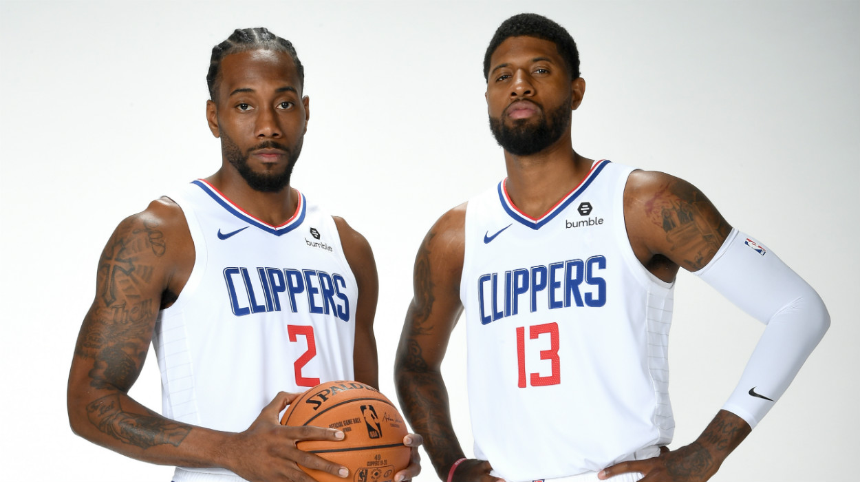 Kawhi Leonard Paul George LA Clippers