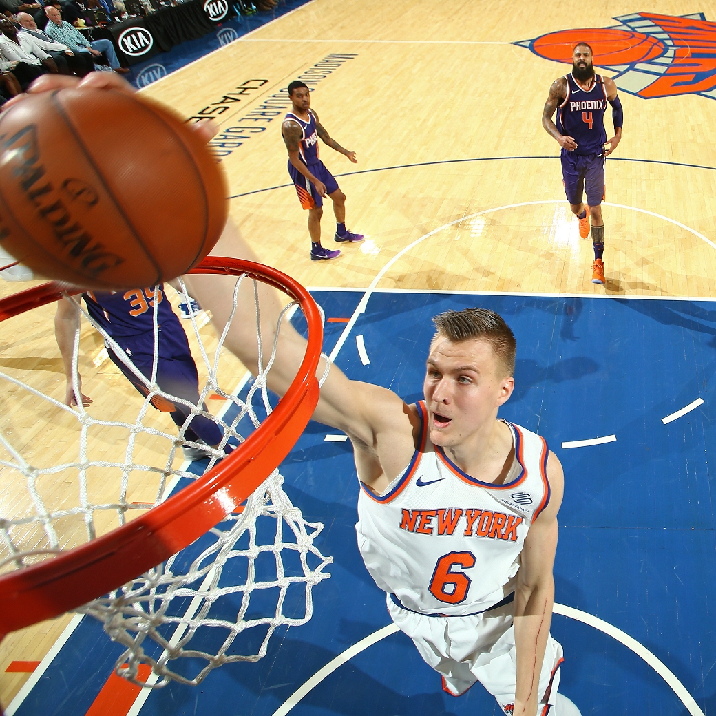 Kristaps Porzingis Knicks