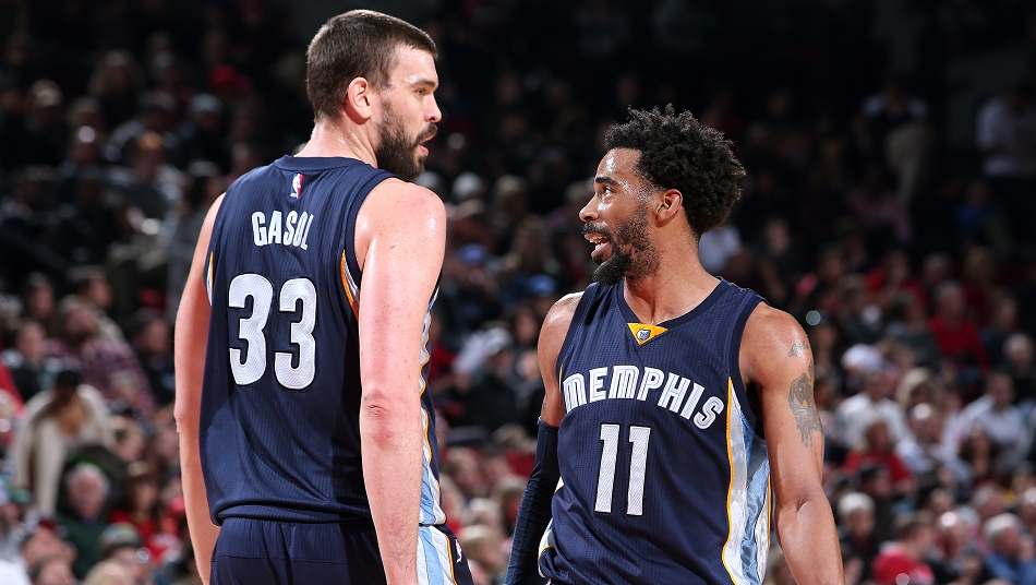 Mike Conley Marc Gasol Grizzlies