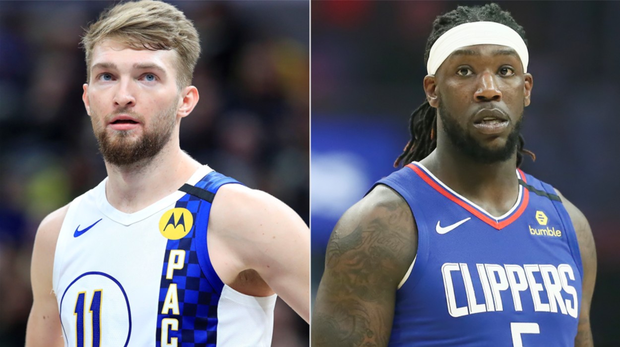 Montrezl Harrell  Domantas Sabonis