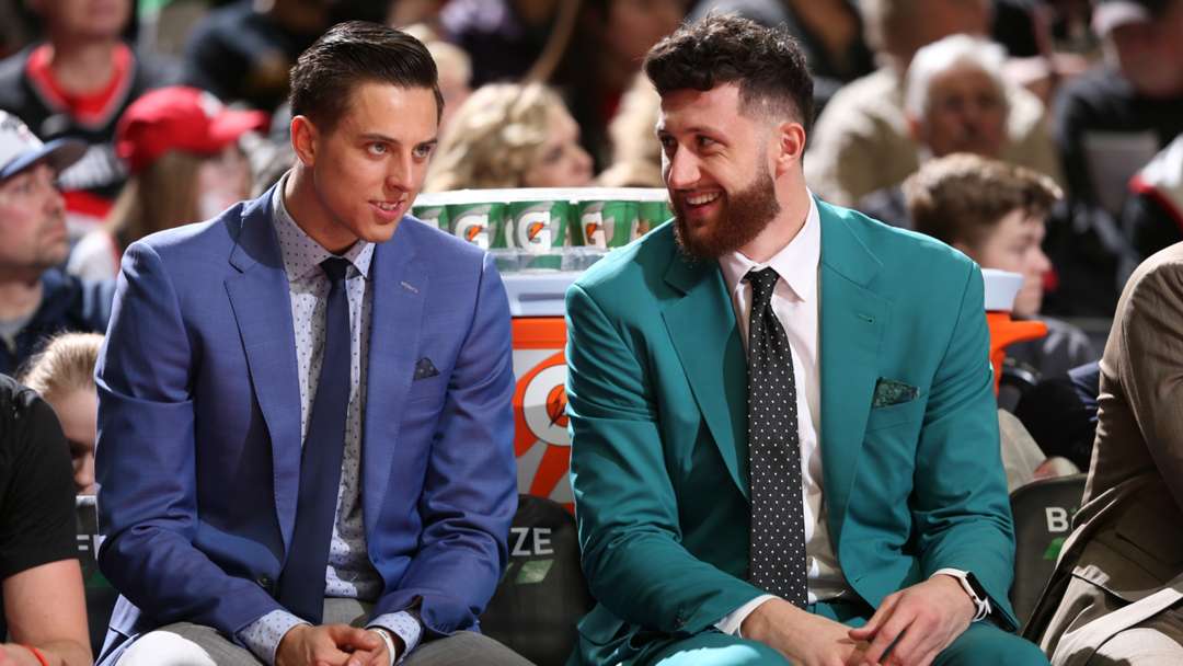 zach collins and jusuf nurkic