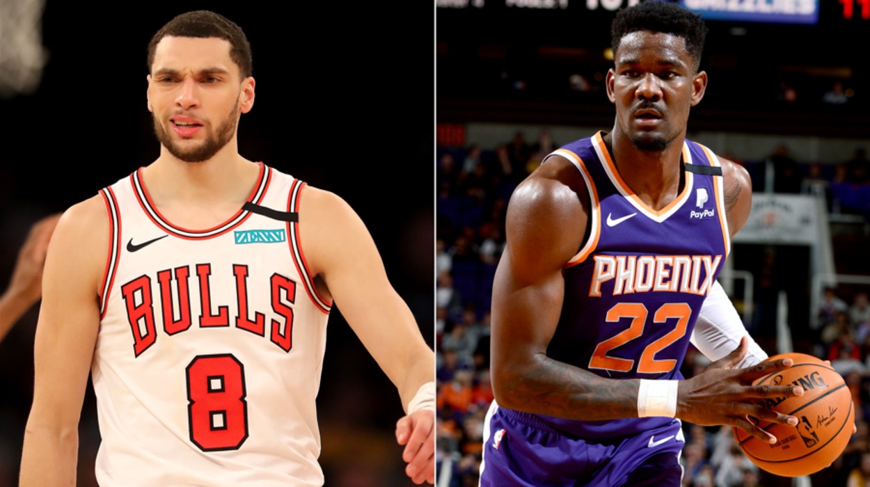 Zach LaVine Deandre Ayton