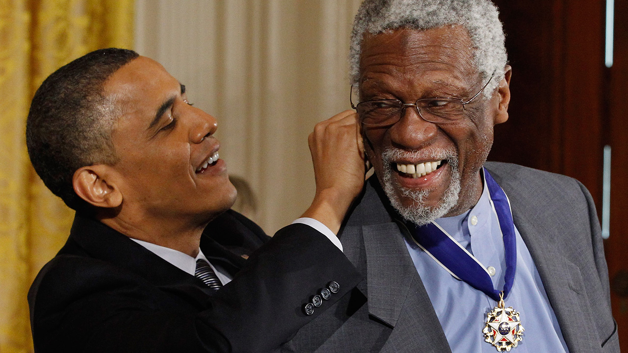 Barack Obama, Bill Russell