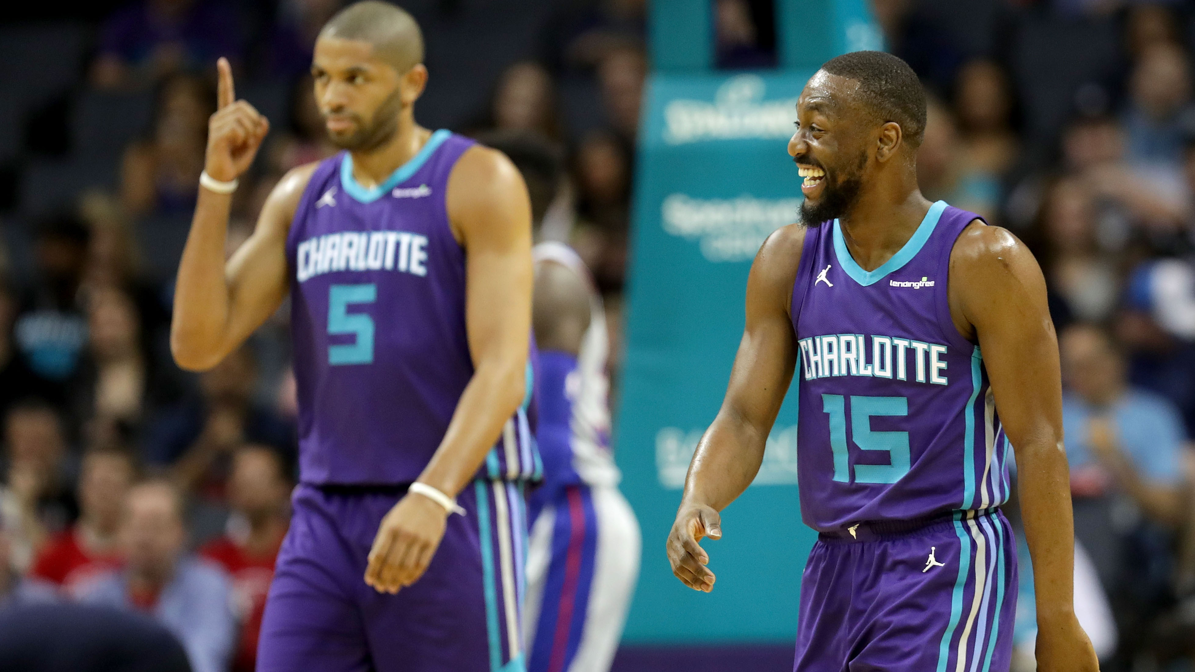 Charlotte Hornets NBA Kemba Walker Nicolas Batum