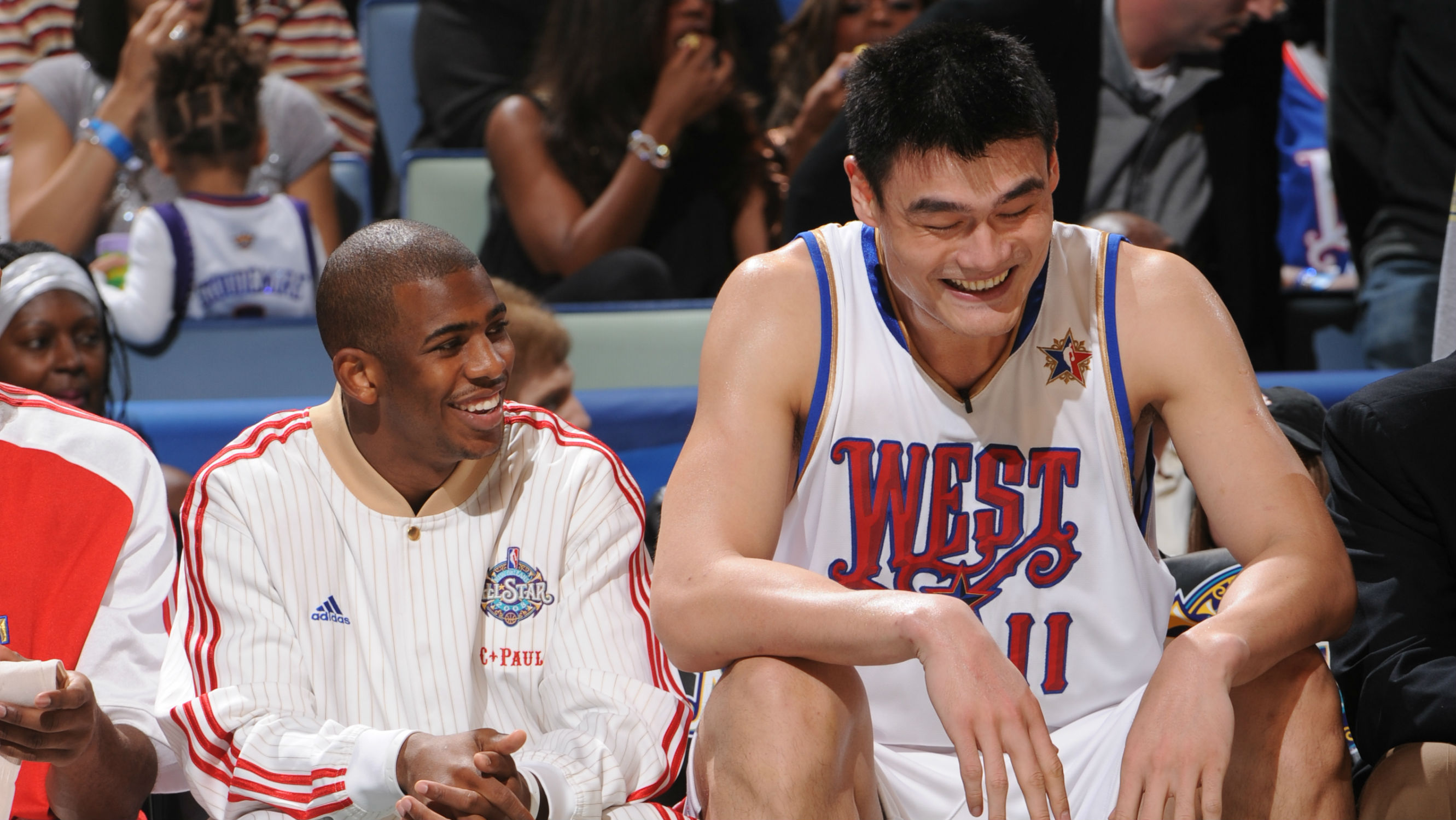 Chris Paul y Yao Ming