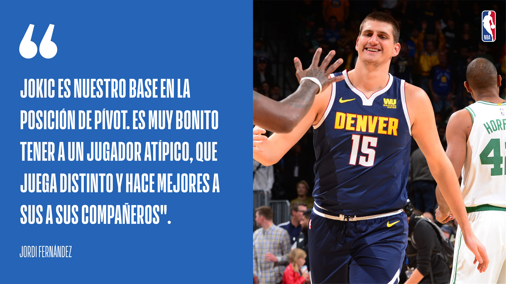 Entrevista a Jordi Fernández, asistente en Denver Nuggets