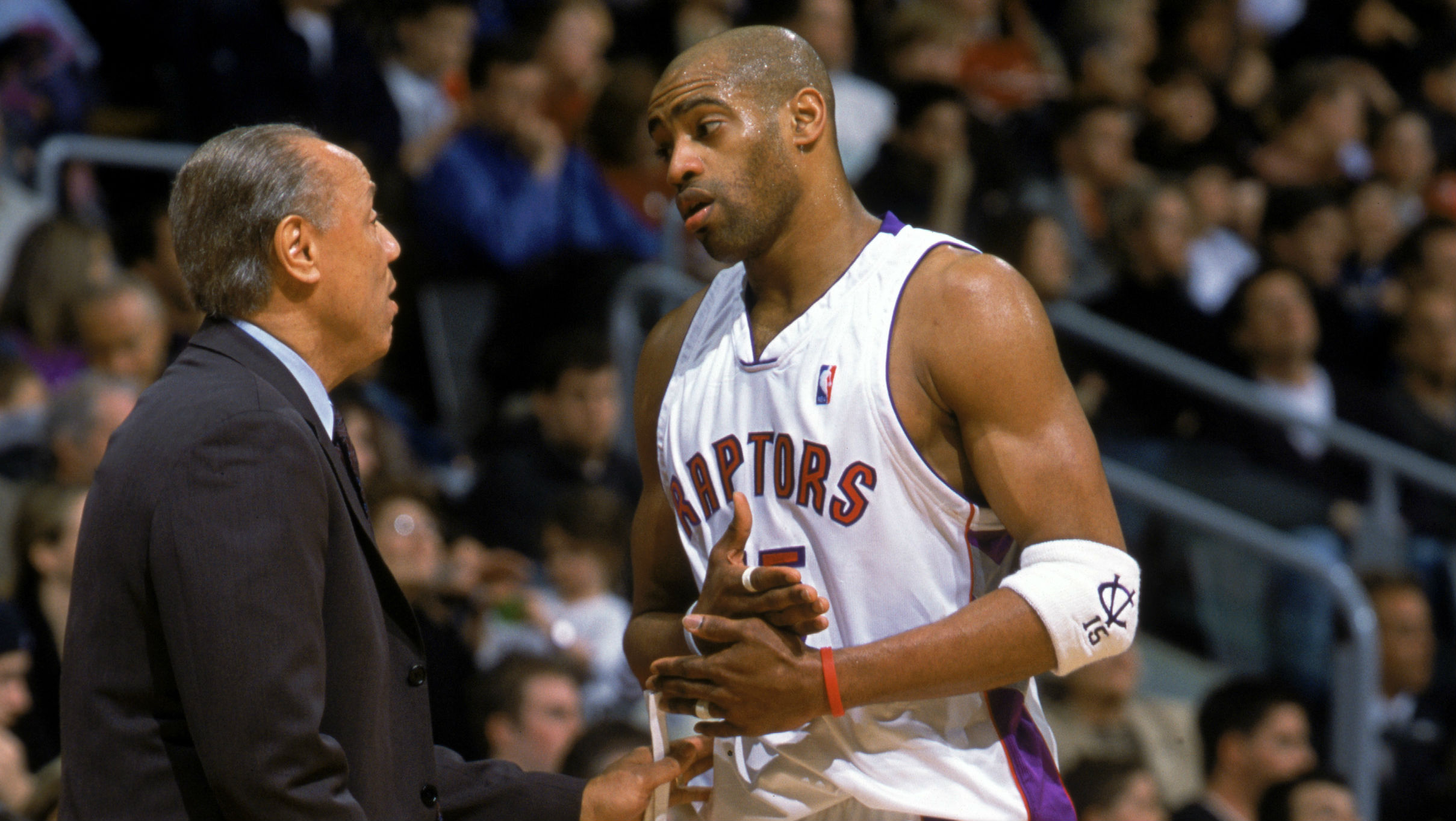 Lenny Wilkens y Vince Carter