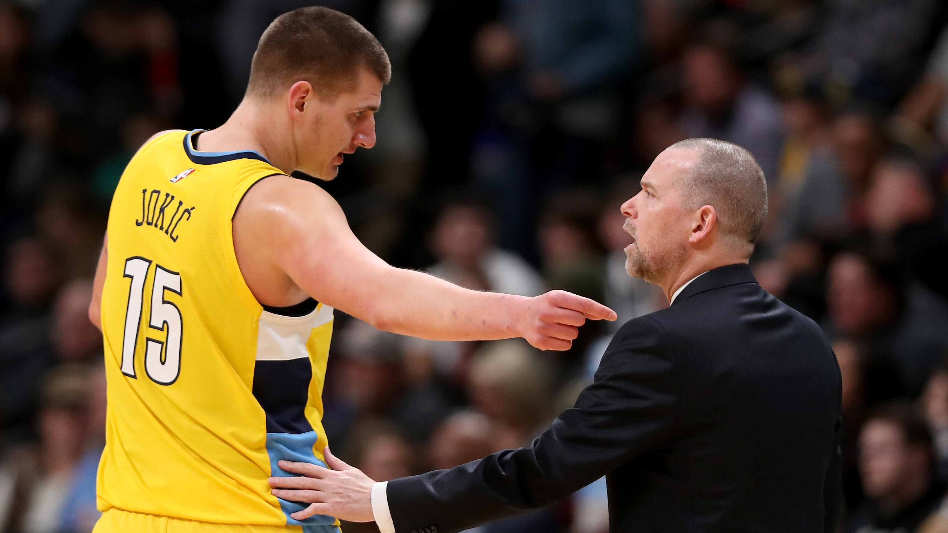 Mike Malone Nikola Jokic NBA Denver Nuggets