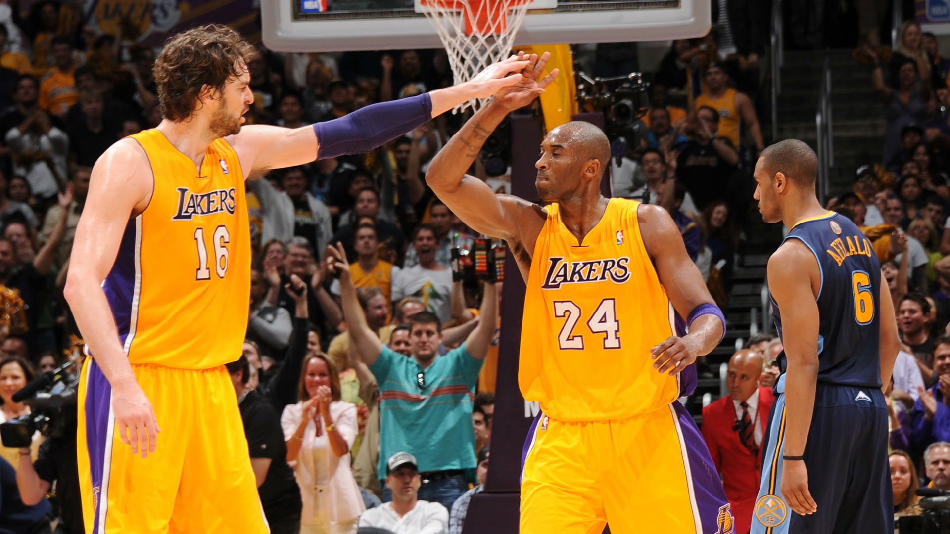 Pau Gasol, Kobe Bryant