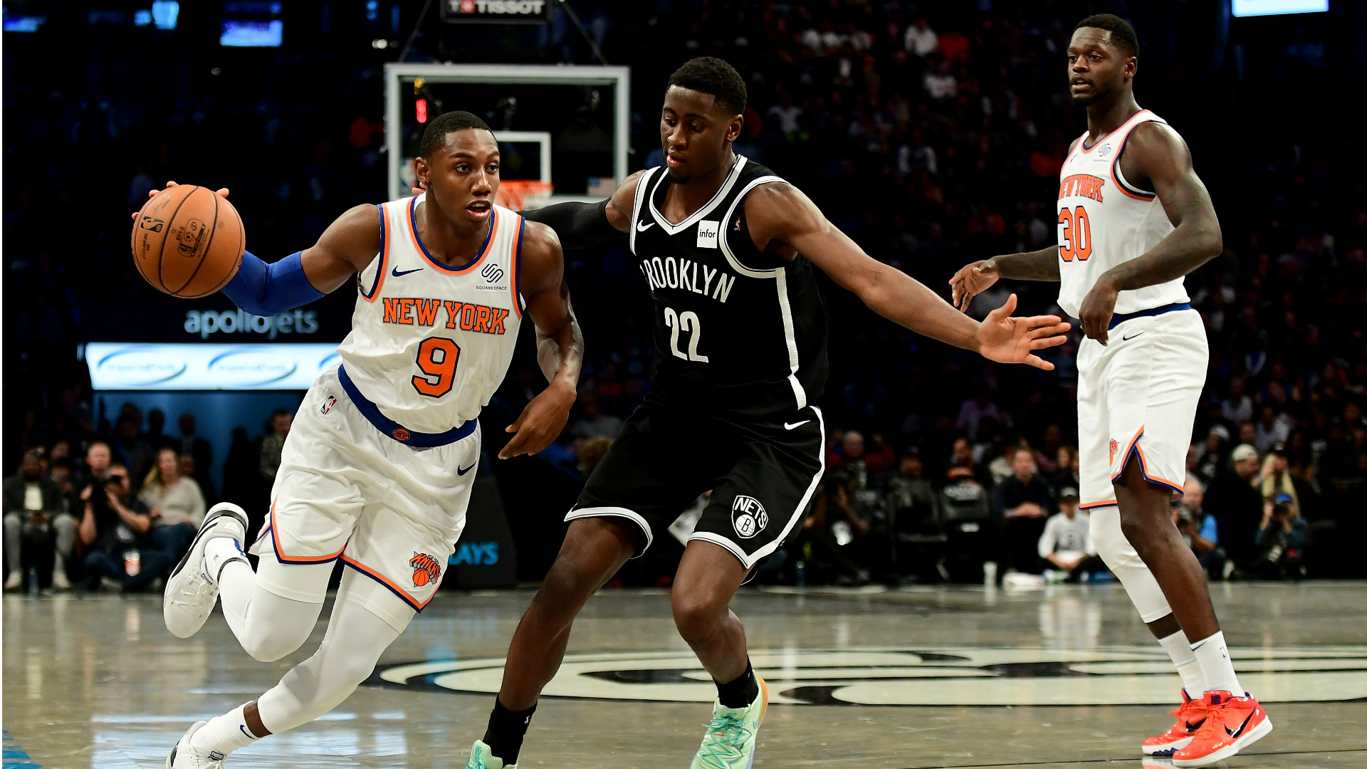 RJ Barrett Knicks Nets