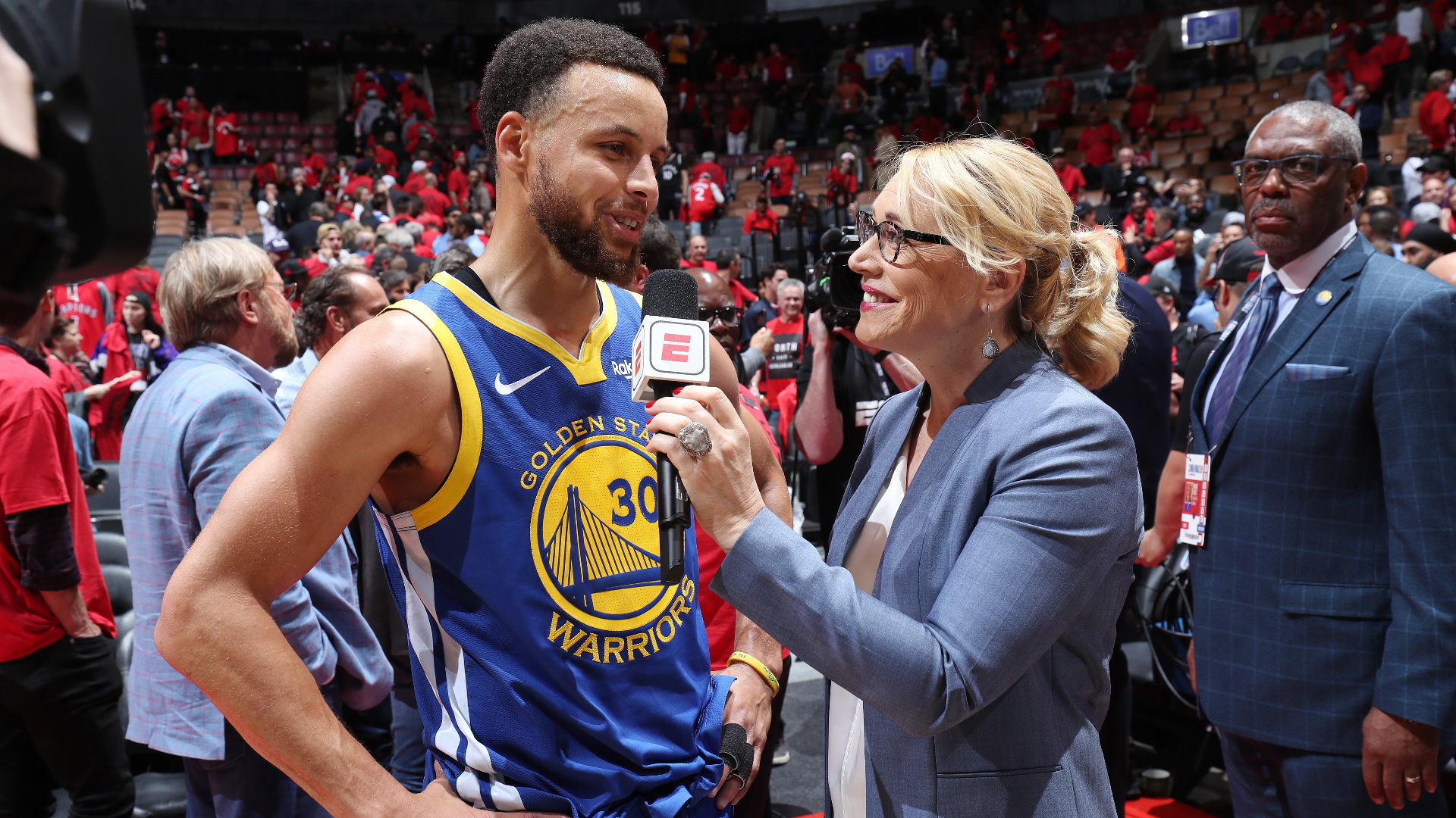 Steph Curry Doris Burke