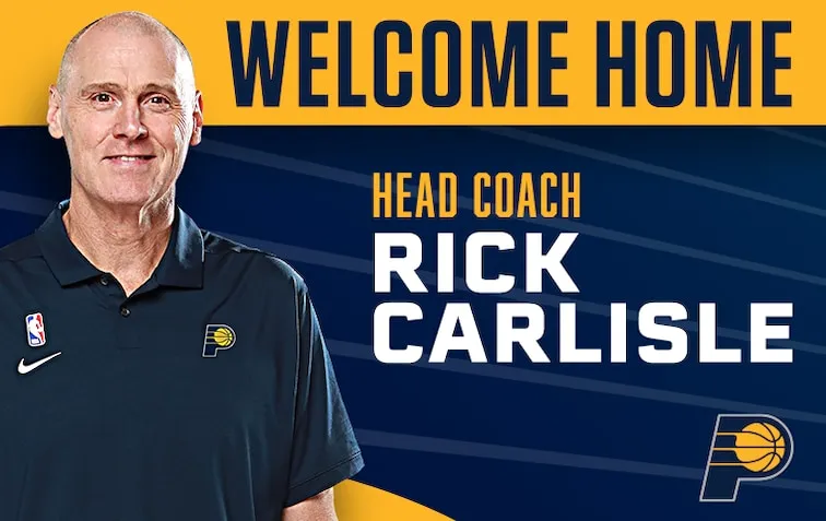 リック・カーライル ペイサーズHC就任 Rick Carlisle