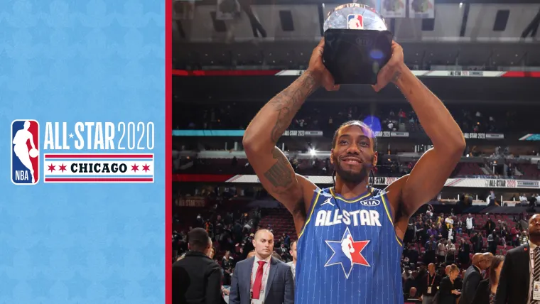 2020 NBA All-Star MVP Kawhi Leonard