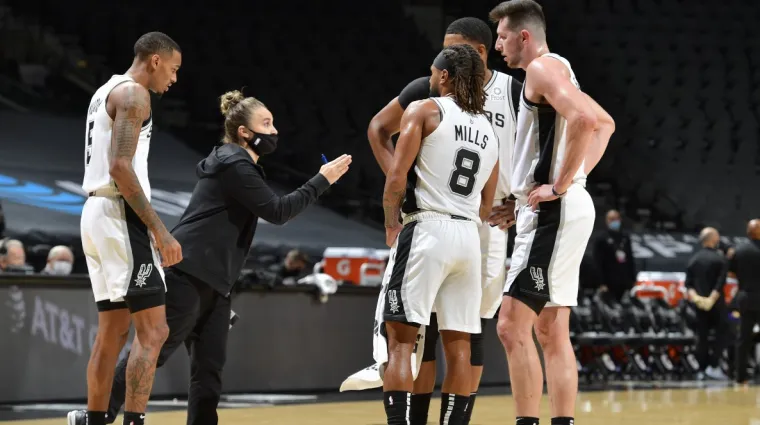 Assistant coach Becky Hammon San Antonio Spurs