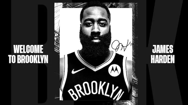 BROOKLYN NETS JAMES HARDEN