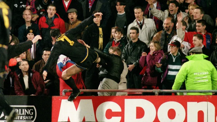 Eric Cantona Crystal Palace Manchester United 25011995