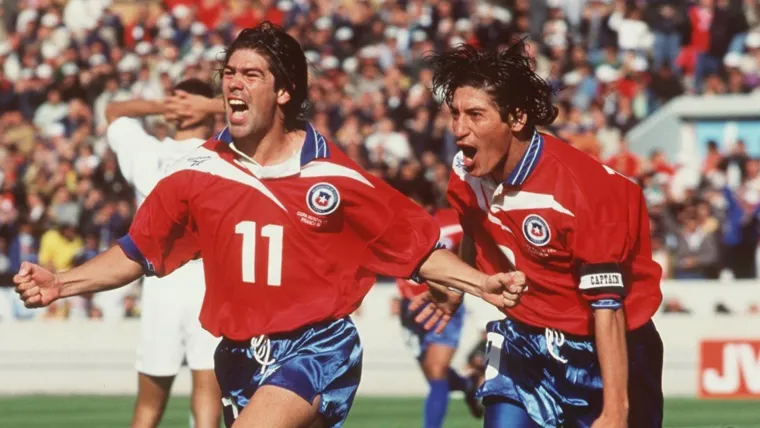 Marcelo Salas Ivan Zamorano Chile