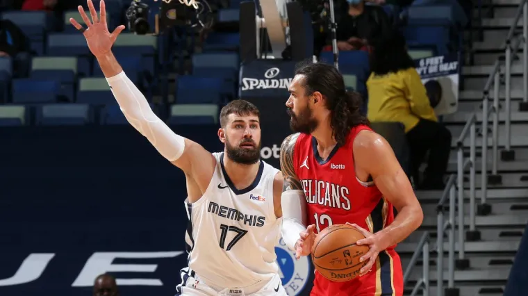 New Orleans Pelicans Memphis Grizzlies Jonas Valanciunas Steven Adams