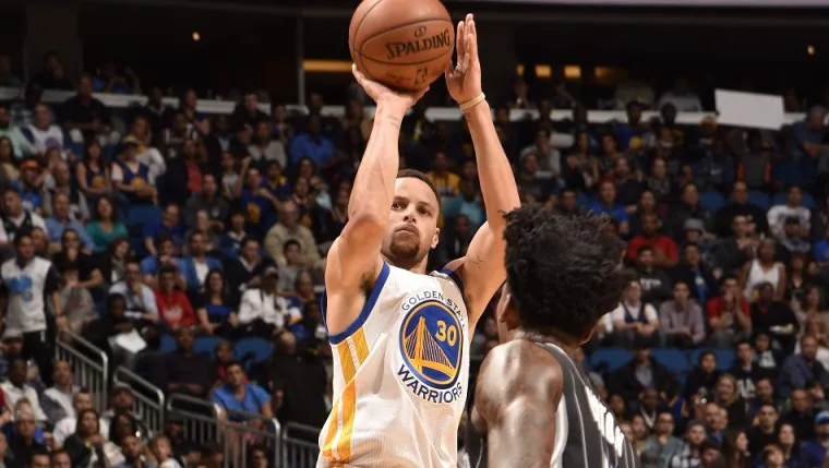 Stephen Curry, Warriors vs Magic