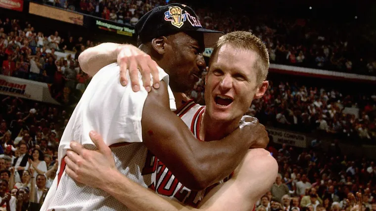 steve Kerr Michael Jordan Bulls