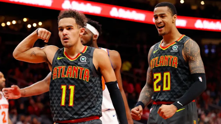 Trae Young John Collins Atlanta Hawks