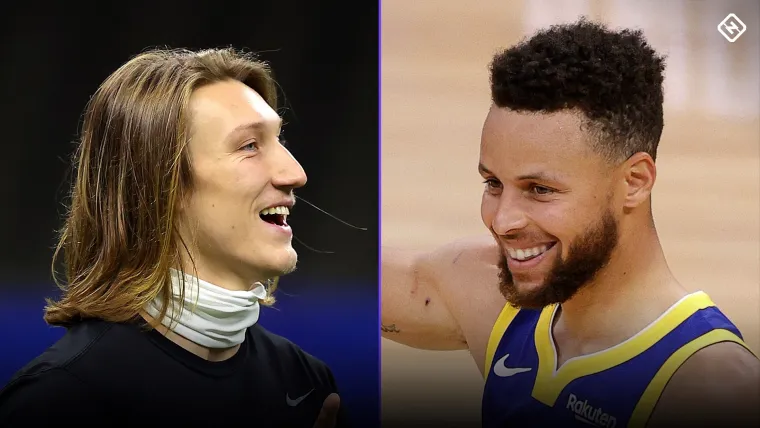 Trevor Lawrence-Stephen Curry-042121-GETTY-FTR