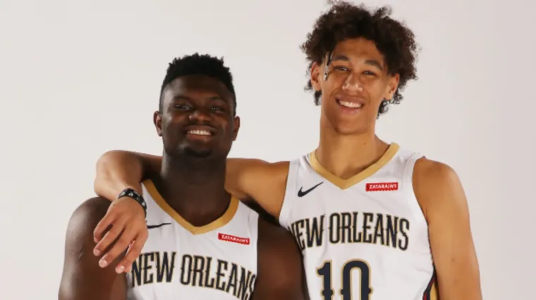 Zion Williamson Jaxson Hayes New Orleans Pelicans