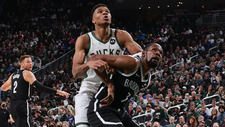 Giaanis Antetokounmpo, Kevin Durant