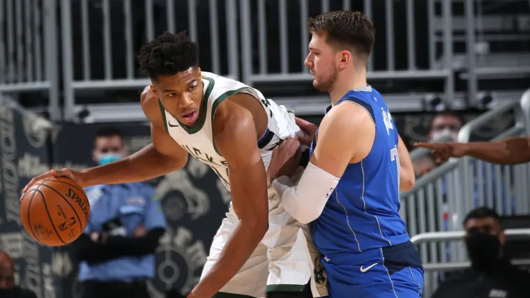 Giannis Antetokounmpo, Luka Doncic