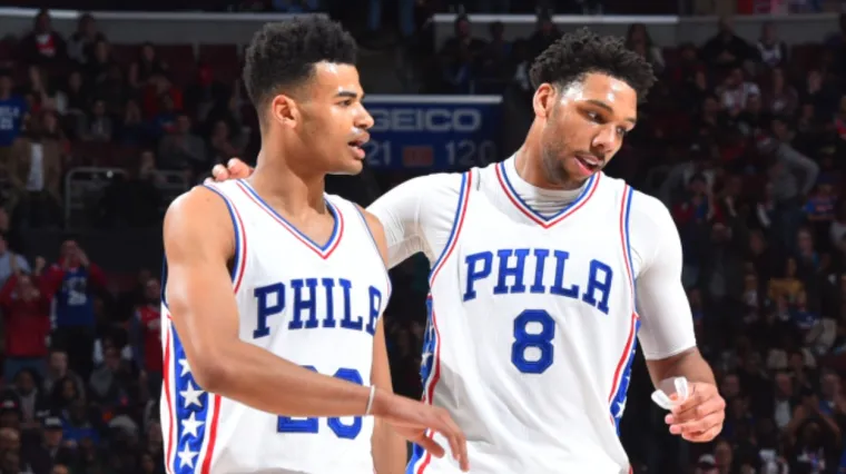 Jahlil Okafor Timothe Luwawu-Cabarrot  Philadelphia 76ers