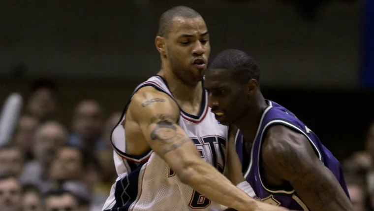 Kenyon Martin and Tim Thomas