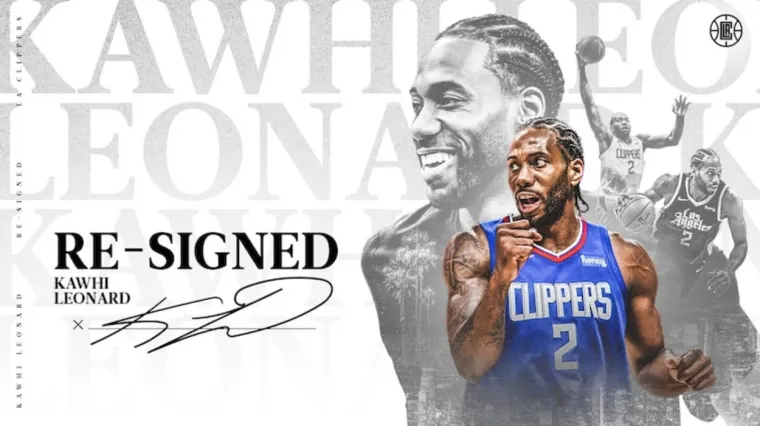 LA Clippers Kawhi Leonard