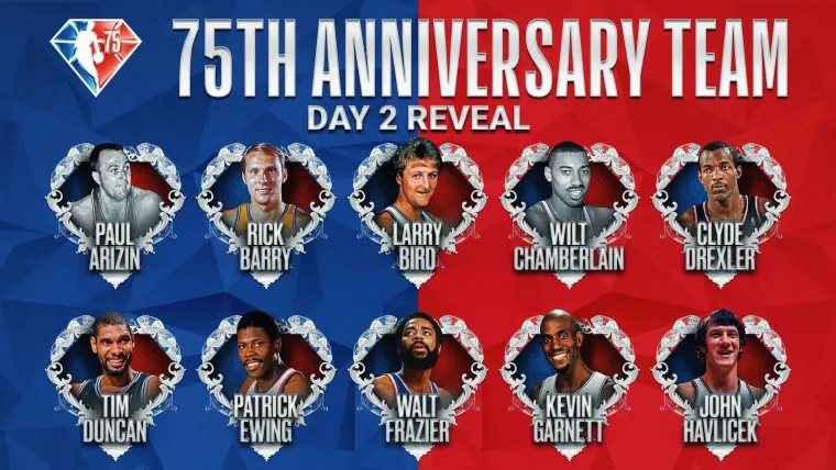 NBA's 75TH ANNIVERSARY TEAM Day 2 H