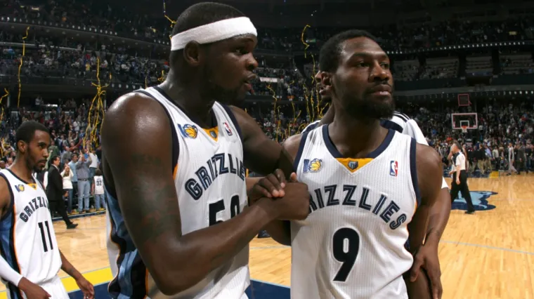 Zach Randolph Tony Allen Memphis Grizzlies