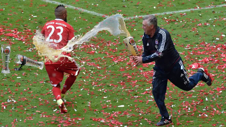 Carlo Ancelotti Arturo Vidal FC Bayern 20052017