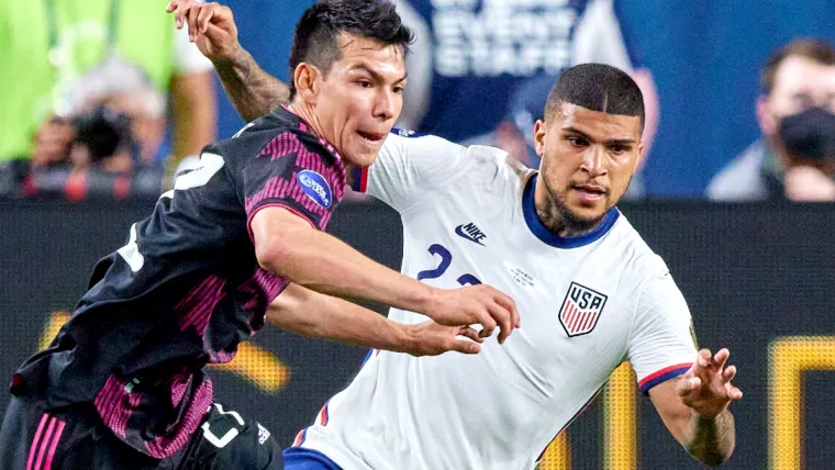 DeAndre Yedlin - USA - Hirving 'Chucky' Lozano - Mexico - Nations League - June 2021