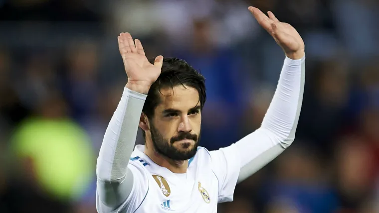 Isco Real Madrid celebration