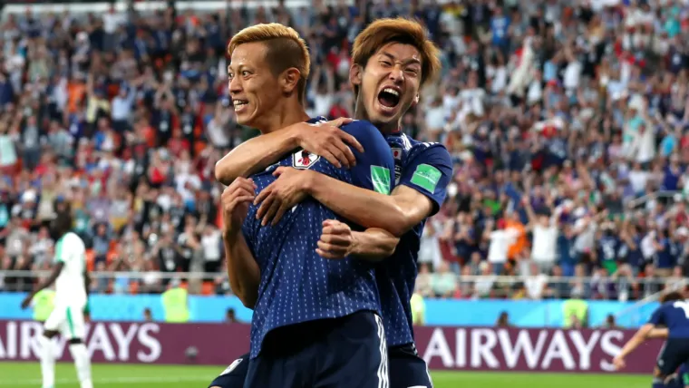 Keisuke Honda Japan Senegal World Cup 2018