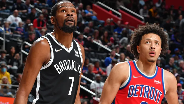 Kevin Durant (Brooklyn Nets) Cade Cunningham (Detroit Pistons)