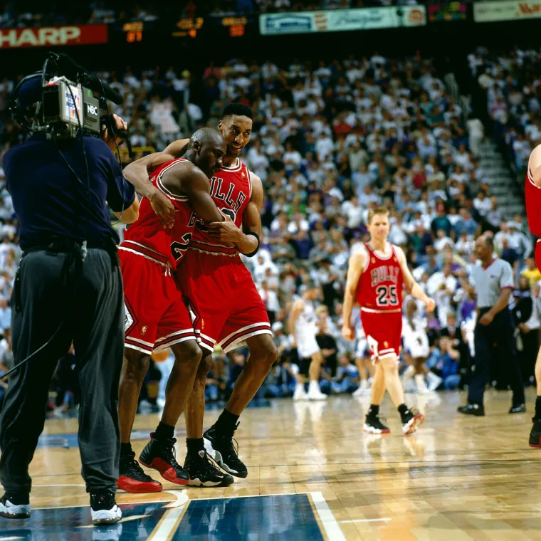 Michael Jordan Scottie Pippen Bulls