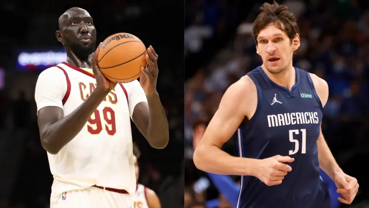 Tacko Fall and Boban Marjanovic