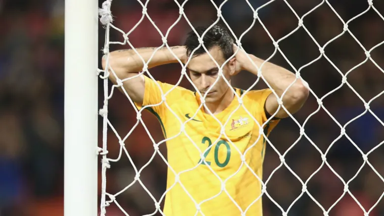 Trent Sainsbury Thailand v Australia World Cup qualifying 16112016