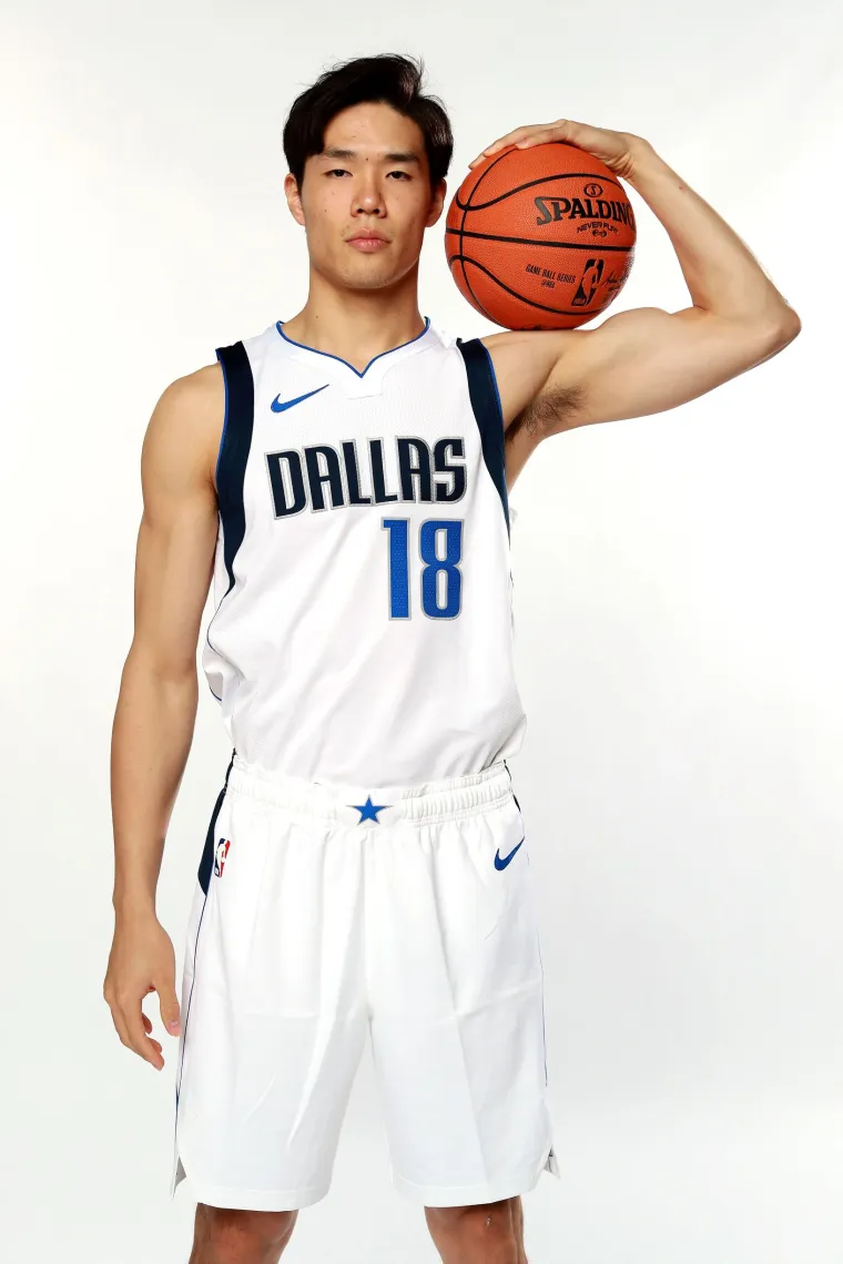 Yudai Baba Dallas Mavericks Media day 2019