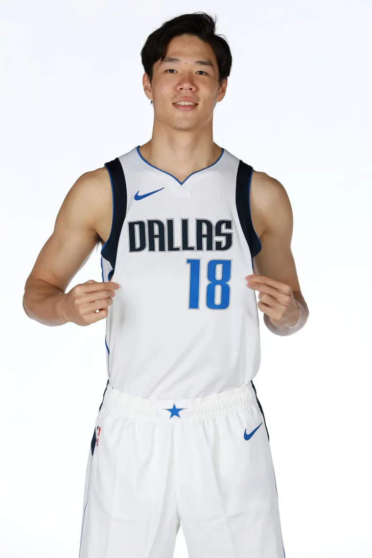 Yudai Baba Dallas Mavericks Media day 2019