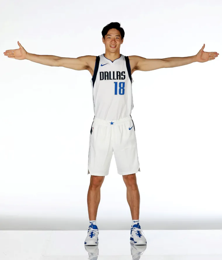 Yudai Baba Dallas Mavericks Media day 2019