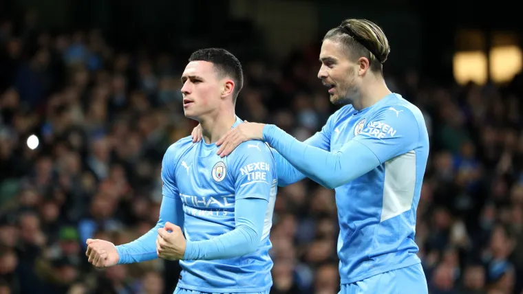 Jack Grealish Phil Foden Manchester City